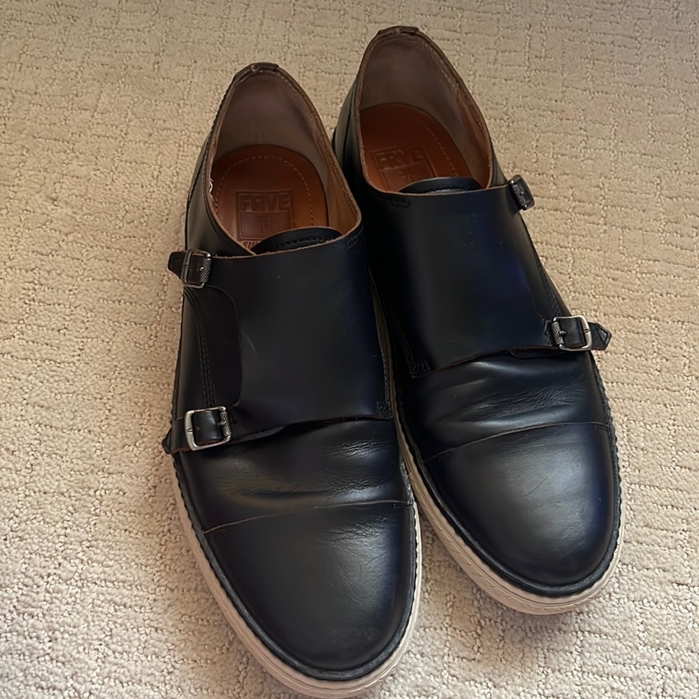 Frye Gates Double Monk Strap Sneaker Size 12